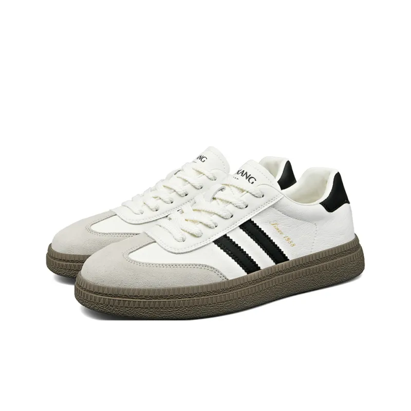 AOKANG Air Force One Series Skateboard Shoes Men Low Top Black, White, Beige, Green-1