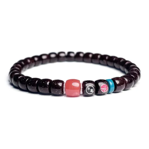 MOUNTAINS AND MANS Coconut Shell Beads New Chinese Style Prosperity And Good Luck Beaded Bracelet Unisex
