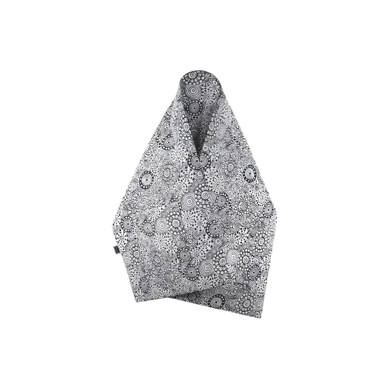 10 CORSO COMO Nylon Shawls Unisex Black-1