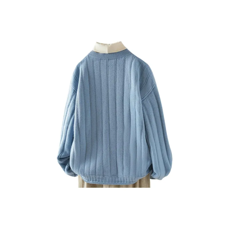 IHIMI Knitwear Women's Sky Blue-2