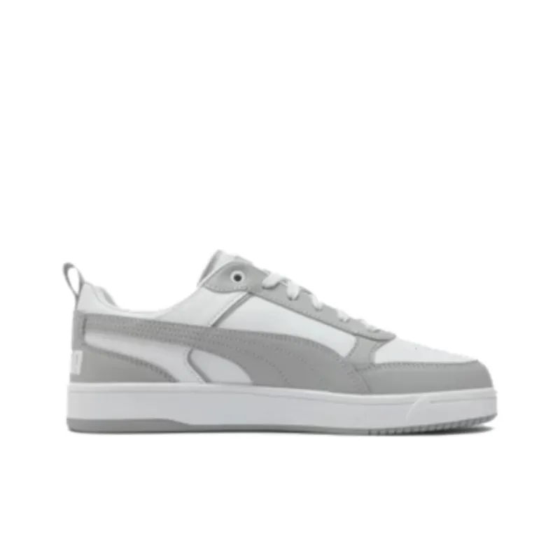 PUMA DRIBBLE Anti Slip Wear Resistant Low Top Skateboard Shoes Unisex Gray-1