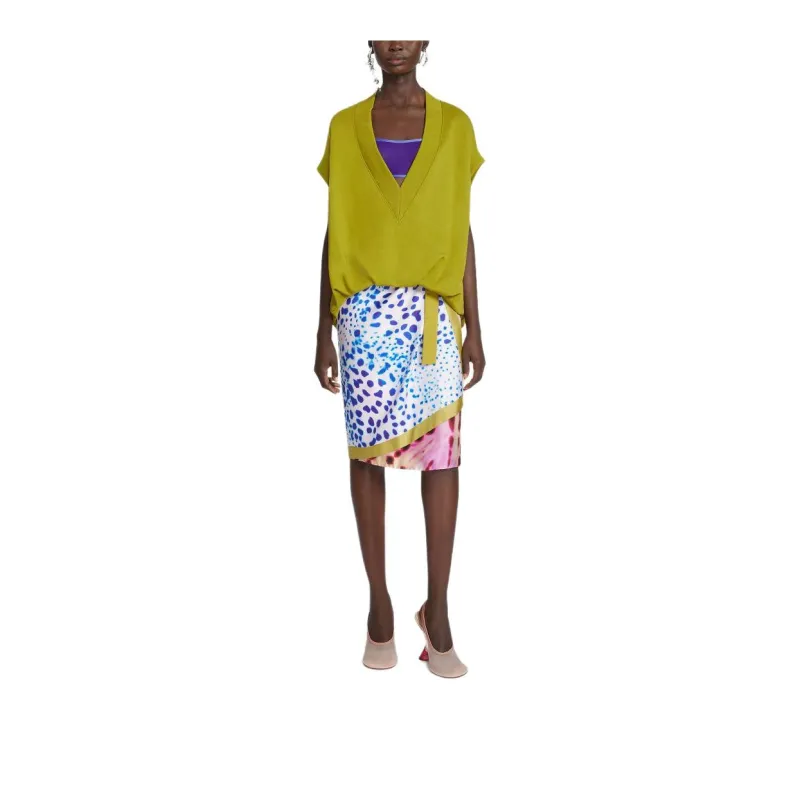 DRIES VAN NOTEN V neck Cotton Vest-1