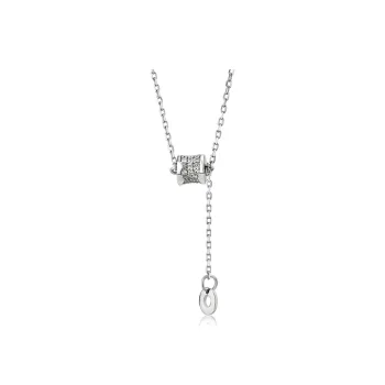 KADER 999 Silver With Gemstones Necklaces Women's Box