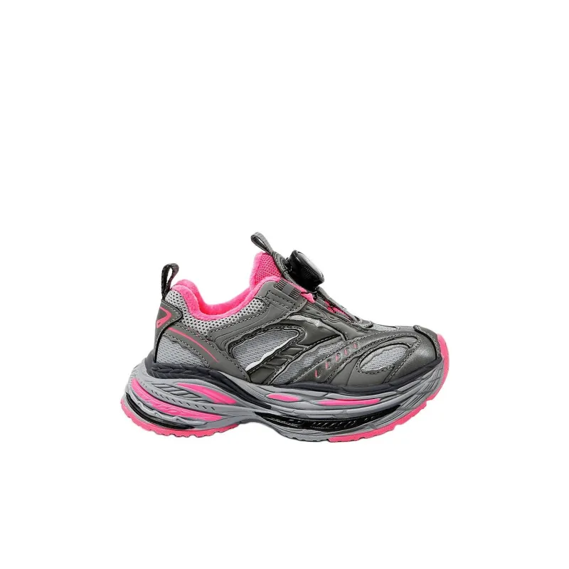 Teenmix Slip Resistant Thermal Low Top Kids Lifestyle Shoes Gray Pink Kids'-2
