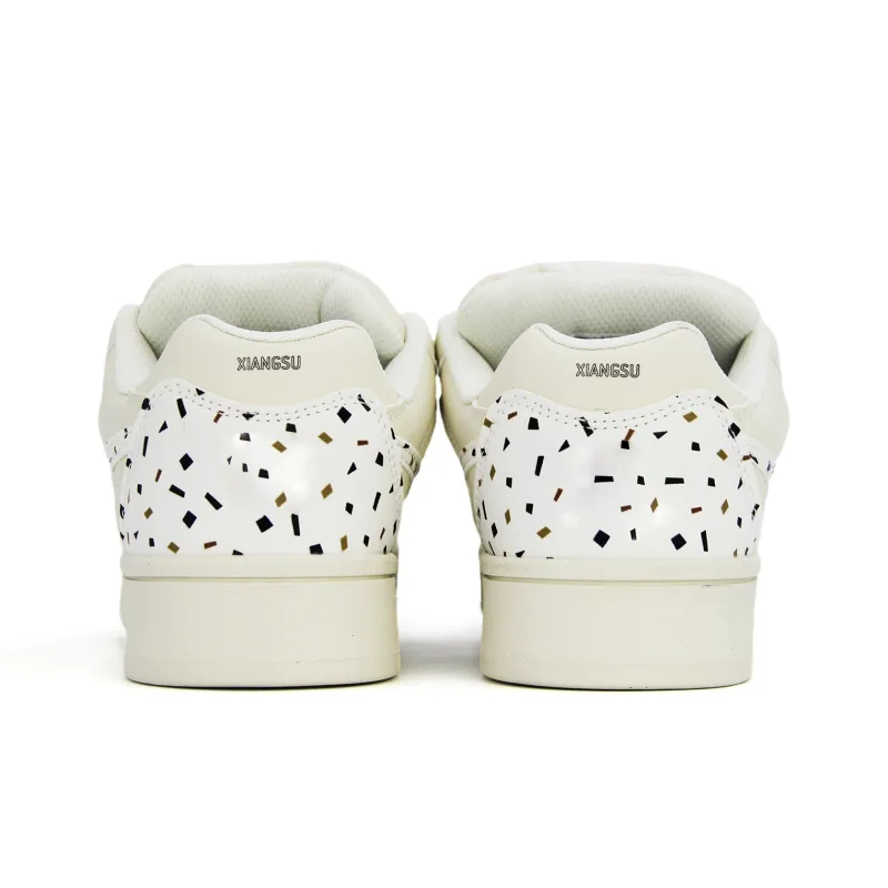 XIANGSU Fashion Trend Comfortable Commute Versatile Low-Top Skateboard Shoes Women's-14
