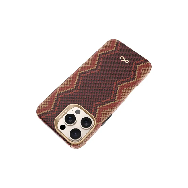 Defense Aramid Material 'Beet' Red Snake Scepter Series Compatibility IPhone16ProMax/iPhone16Pro-3
