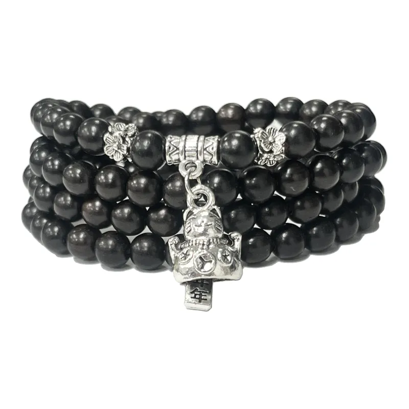 The Years Are Quiet Ebony Bracelets Unisex-0