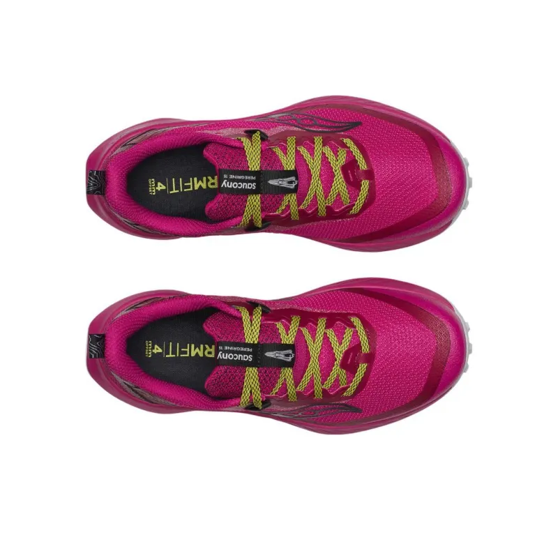 Saucony Peregrine 15 Magenta Black Women's-3