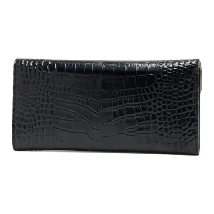 TOTEME Leather Wallet Women's Black-1