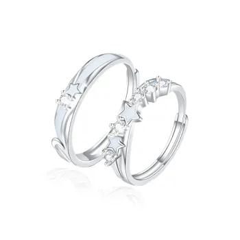 Chongqing Gold Store S925 Silver Rings Unisex