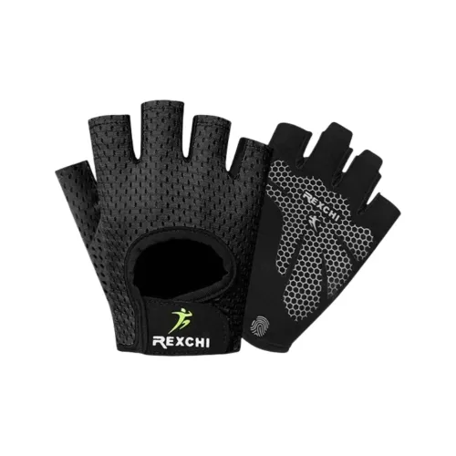 REXCHI Fitness Gloves Wear Resistant Honeycomb Inspired Impact Protection Breathable Protective Slip Resistant Adults