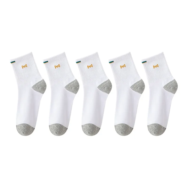 MIIOW Mid Calf Socks Men's 5 Pack-20