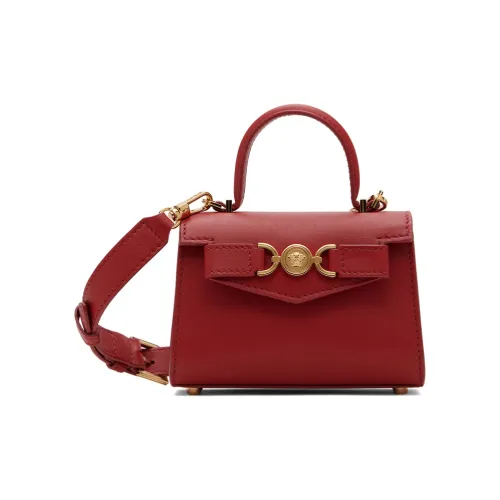FANSIZHE Calfskin One Shoulder Handbag Small Size Women's Red