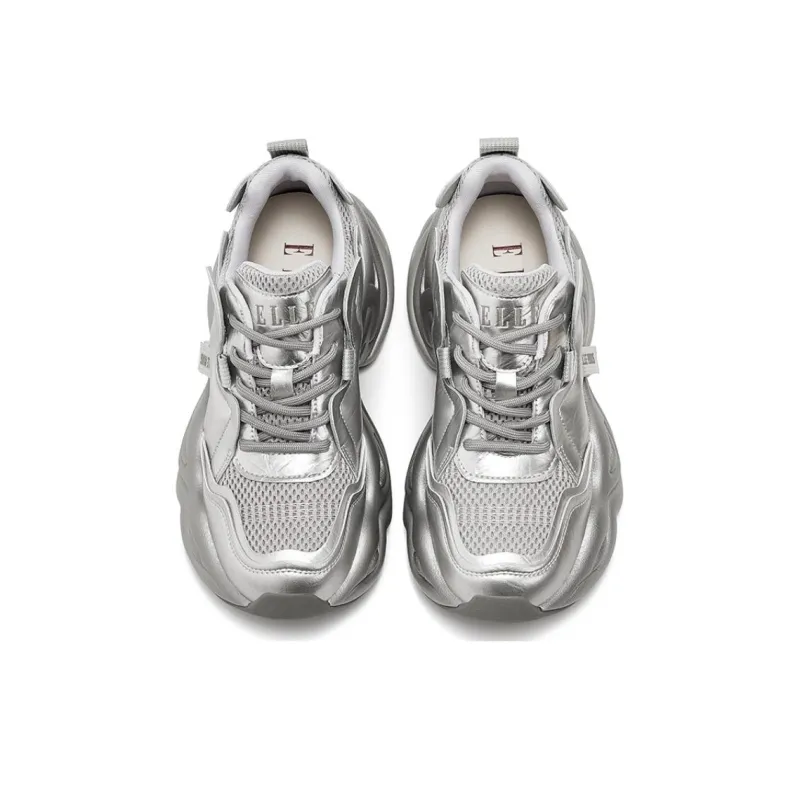 ELLE Low Top Chunky Sneakers Women's-15