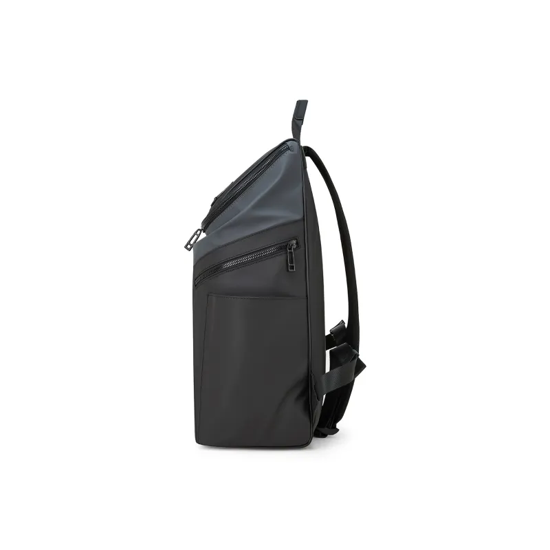 ROBERTA DI CAMERINO Fabric Backpack Men's Black/Gray/Khaki-9