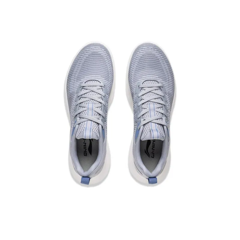 LiNing Feather Cushioning, Slip Resistant, Abrasion Resistant, Lightweight Low Top Casual Running Shoes Men's Dove Gray-3