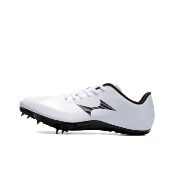 HEALTH Cushioning Wear Resistant Low Top Running Shoes Unisex White Black