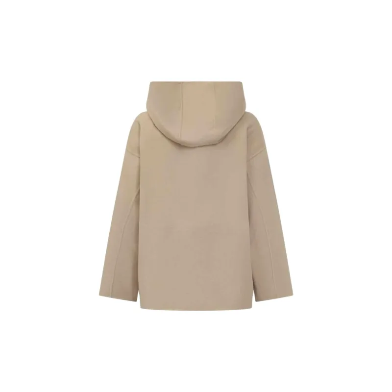 WEEKEND MaxMara Buttoned Long Sleeved Coat-1