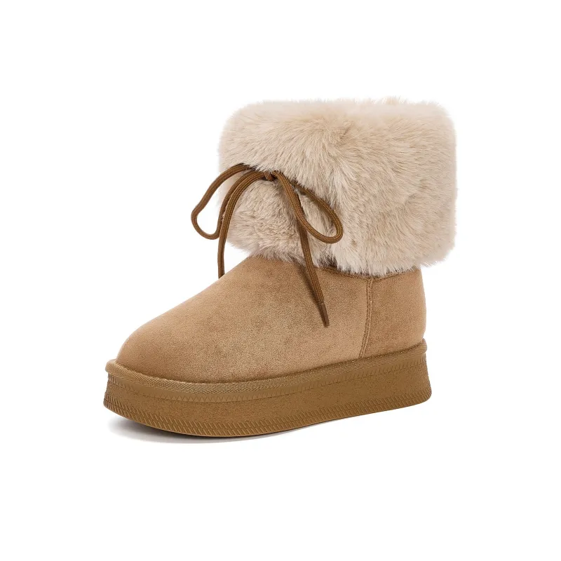 DAPHNE Knee High Snow Boots Women's-1