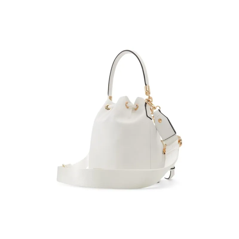 ALDO Artificial Leather Bucket Bags Handbags Medium Size Women's White-1
