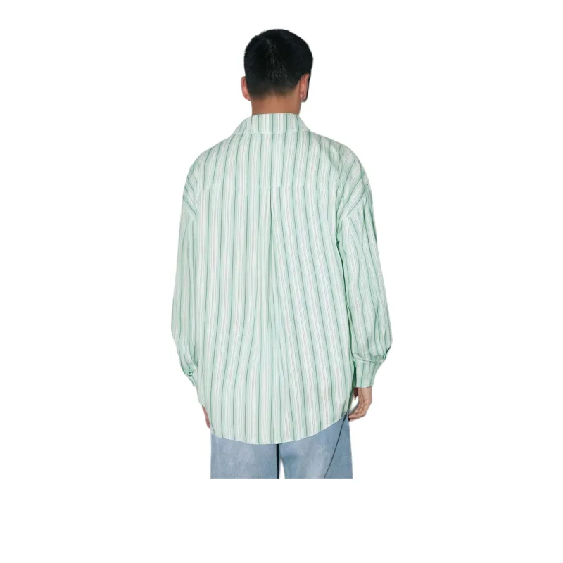 Tre Club Shirt Unisex White Green-2