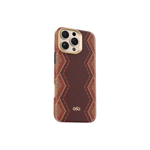 Defense Aramid Material 'Beet' Red Snake Scepter Series Compatibility IPhone16promax/iPhone16pro