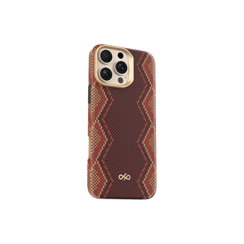 Defense Aramid Material 'Beet' Red Snake Scepter Series Compatibility IPhone16ProMax/iPhone16Pro-0