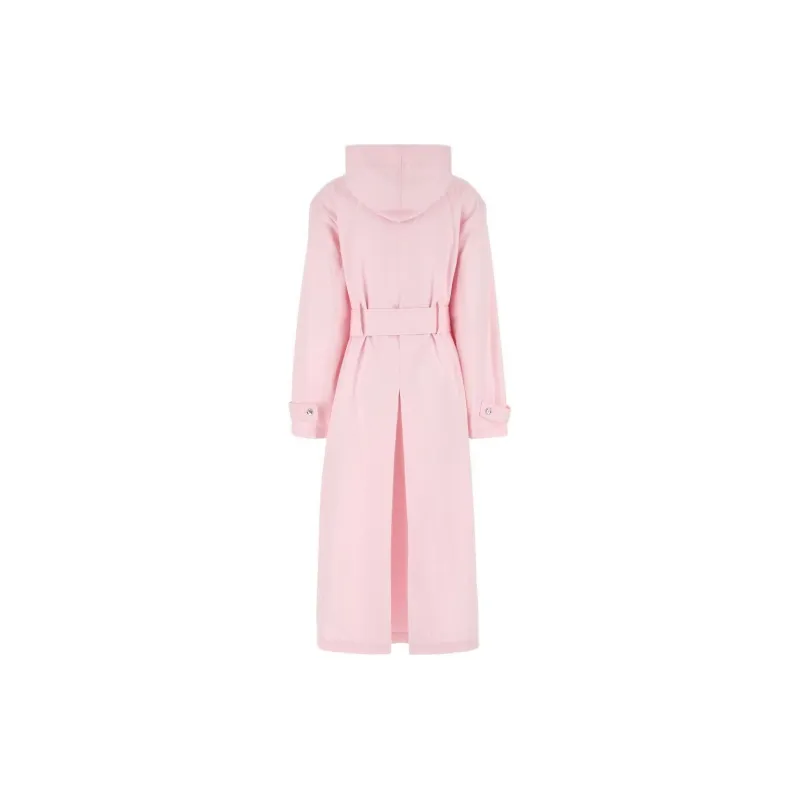 Givenchy Tied Waist Hooded Coat-1