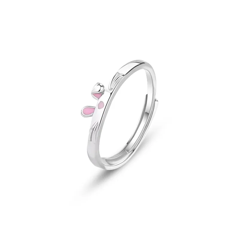 SUCH NICE S999 Fine Silver Rings Unisex-6