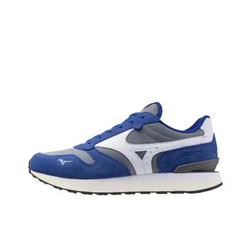 Mizuno RB87 Anti-Slip Wear-Resistant Low-Top Casual Running Shoes Unisex Gray Blue