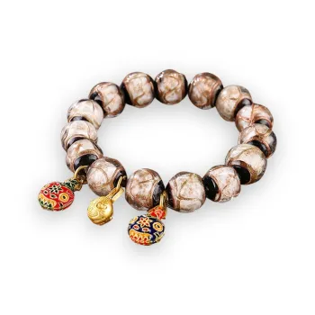 LOVEYOU PAI Colored Glaze Bracelets Unisex