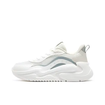 361° Yunshu 4.0 Cushioning Low Top Running Shoes Women's White Green