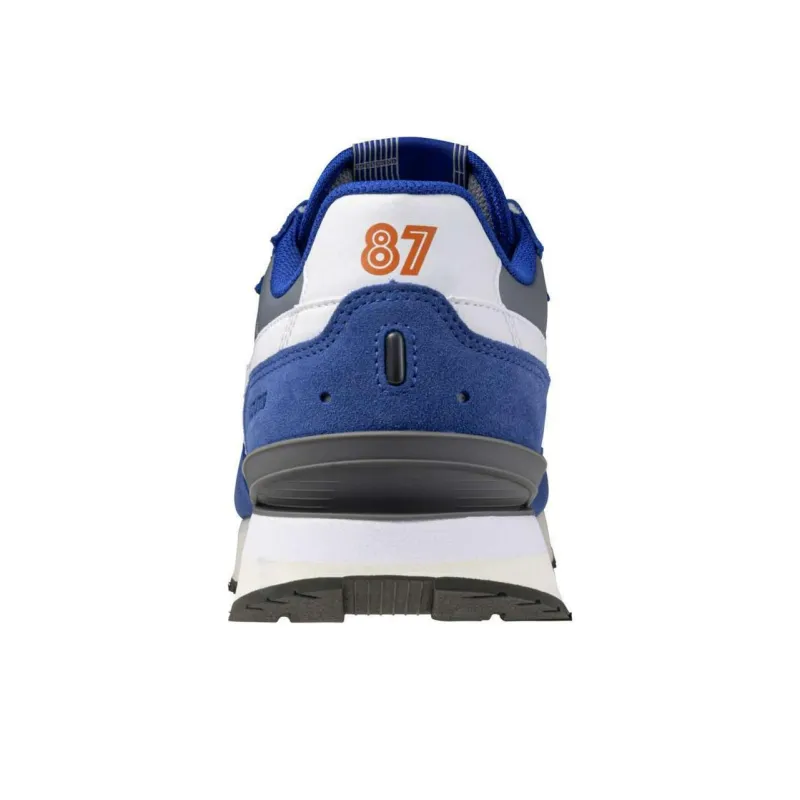Mizuno RB87 Anti Slip Wear Resistant Low Top Casual Running Shoes Unisex Gray Blue-3