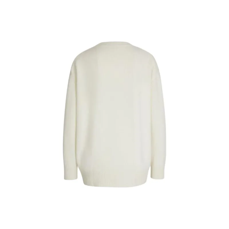 Moncler Logo Embroidered Crewneck Jumper-1