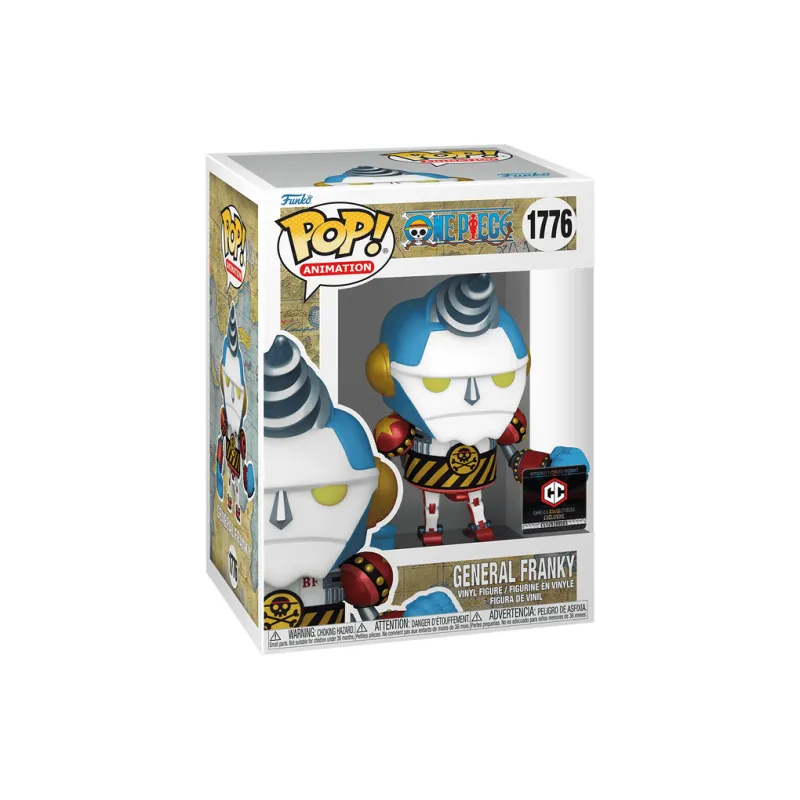 Funko One Piece Franky Chibi Figures-5