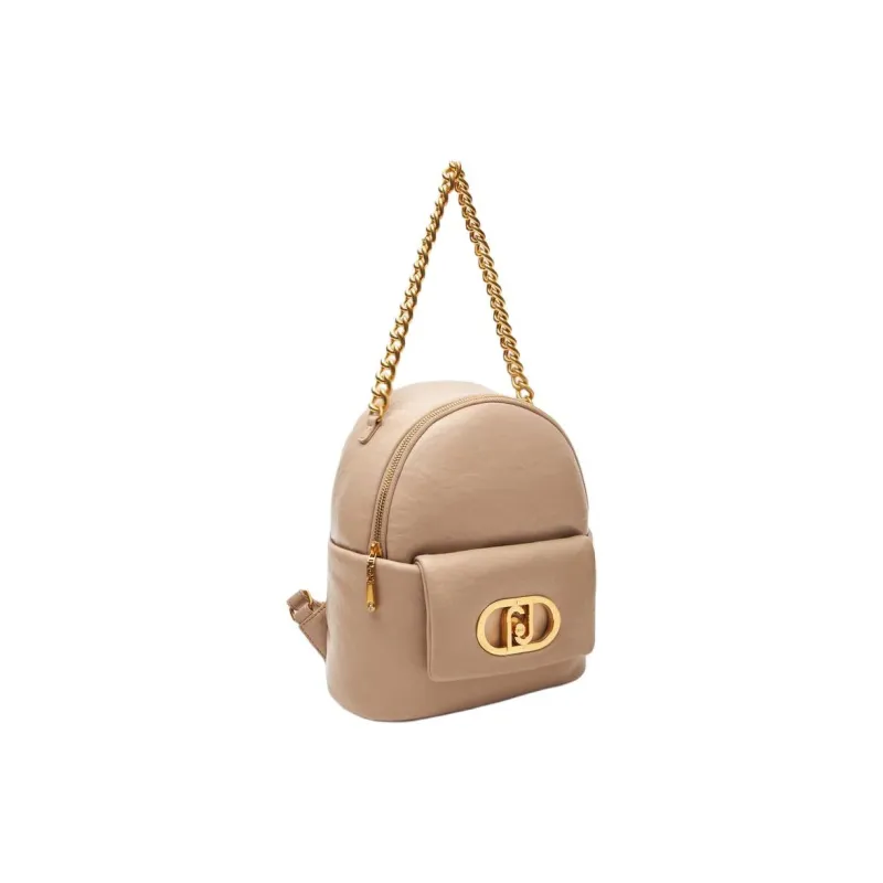 LIU·JO UOMO Polyester Backpack Women's Beige-1