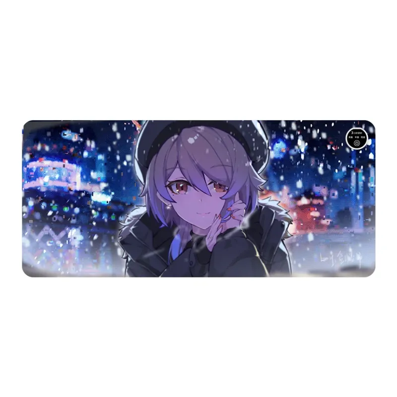 ZHUANGXINGXIA Extra Large Heating Desk MYX 1441-1450 For Students Dormitory Office Writing Mouse Pads-4