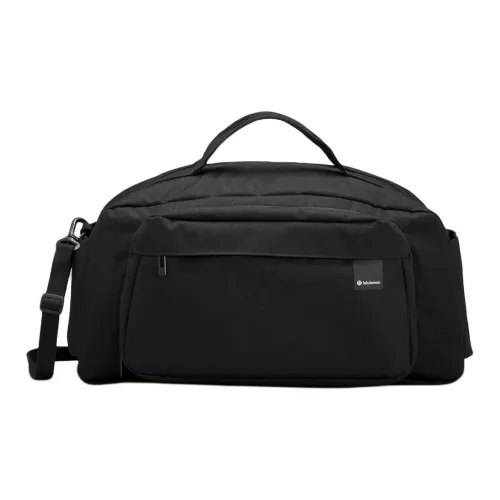Lululemon Recycled Material Portable Crossbody Travel Bag Unisex Black