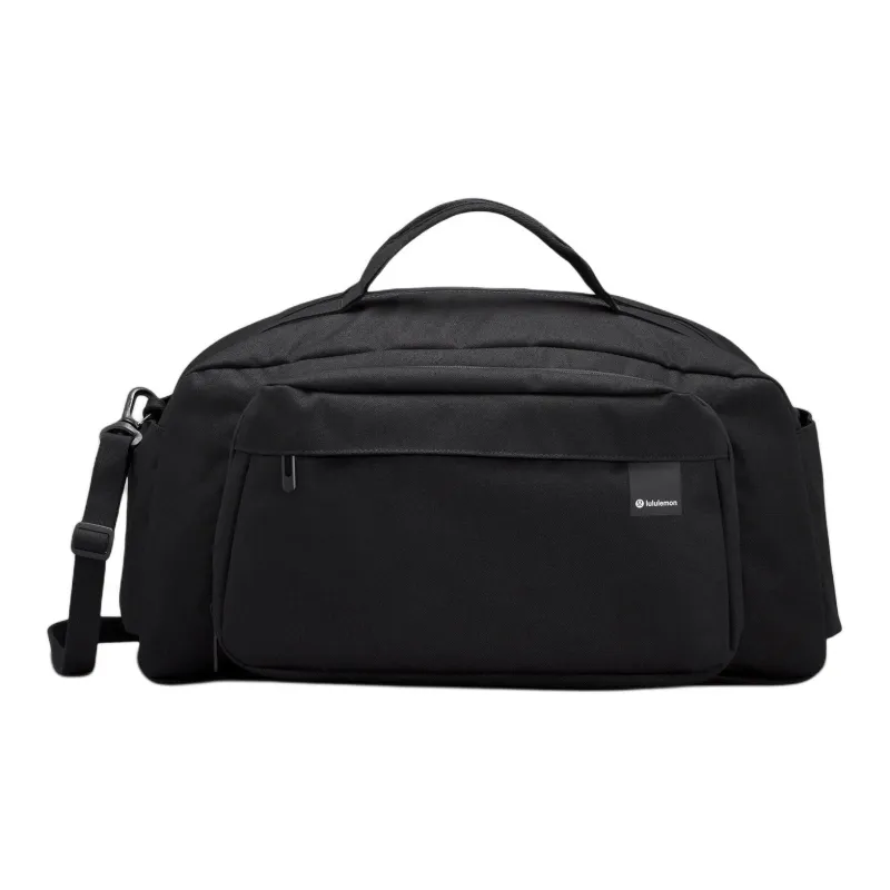 Lululemon Recycled Material Portable Crossbody Travel Bag Unisex Black-0