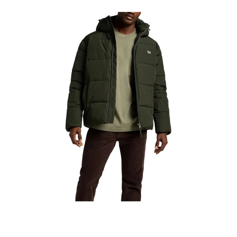 Lee Down Jacket Men's Olive Green-0