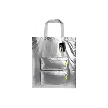 Adidas Adidas X IVY PARK Polyamide Sports Tote Bag Shopping Bag Handbag Regular Unisex Silver