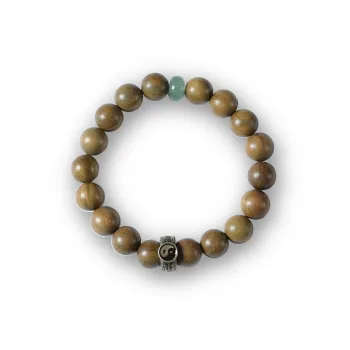 LOVEYOU PAI Green Sandalwood Bracelets Unisex