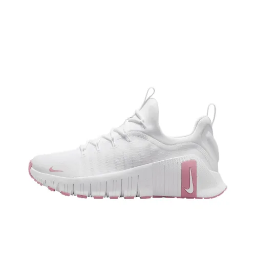 nike ebay Free Metcon 6 Anti Slip Wear Resistant Low Top Training Shoes Women's White