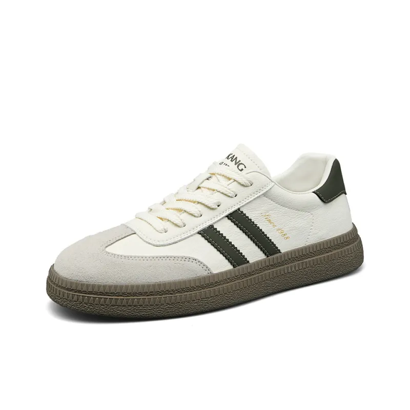 AOKANG Air Force One Series Skateboard Shoes Men Low Top Black, White, Beige, Green-6