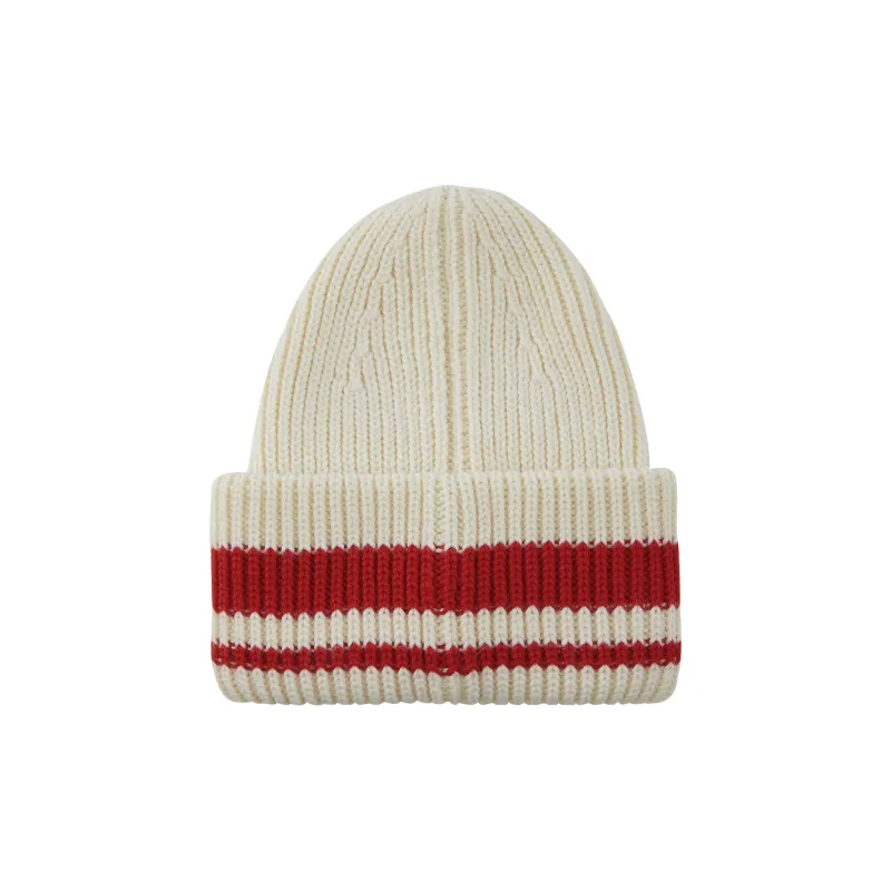 LiNing Rijin Doujin Collection Knitted Fabric Beanies Unisex Ecru-1