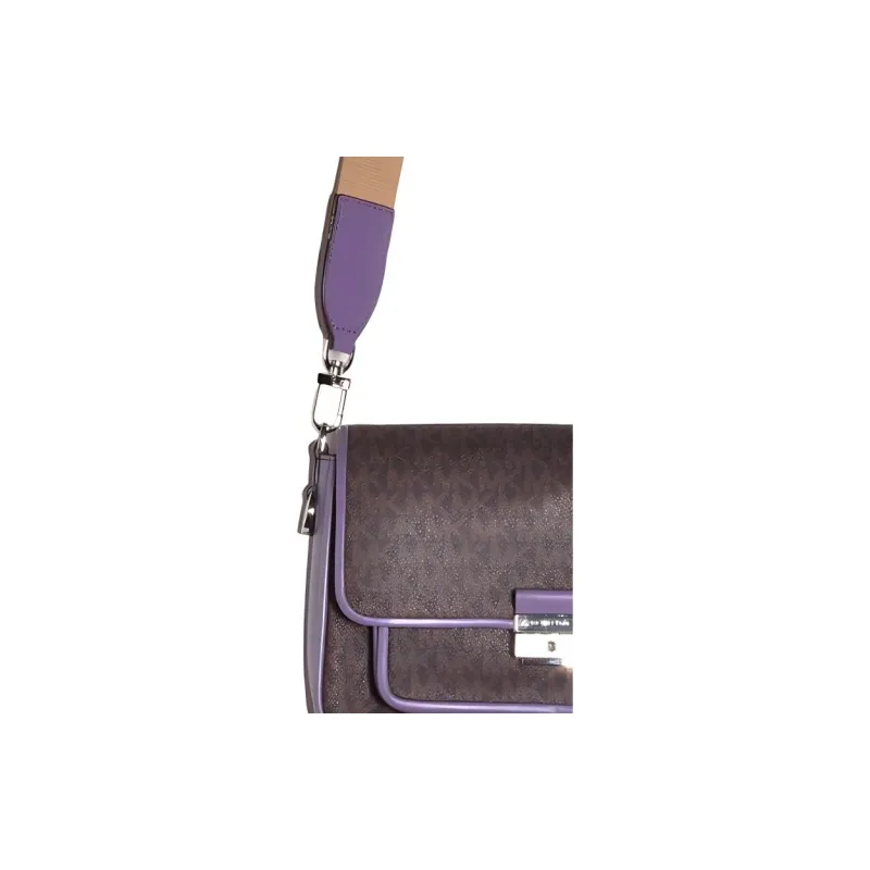 MICHAEL KORS Artificial Leather Crossbody Bag Shoulder Bag Small Size Women's Purple-2