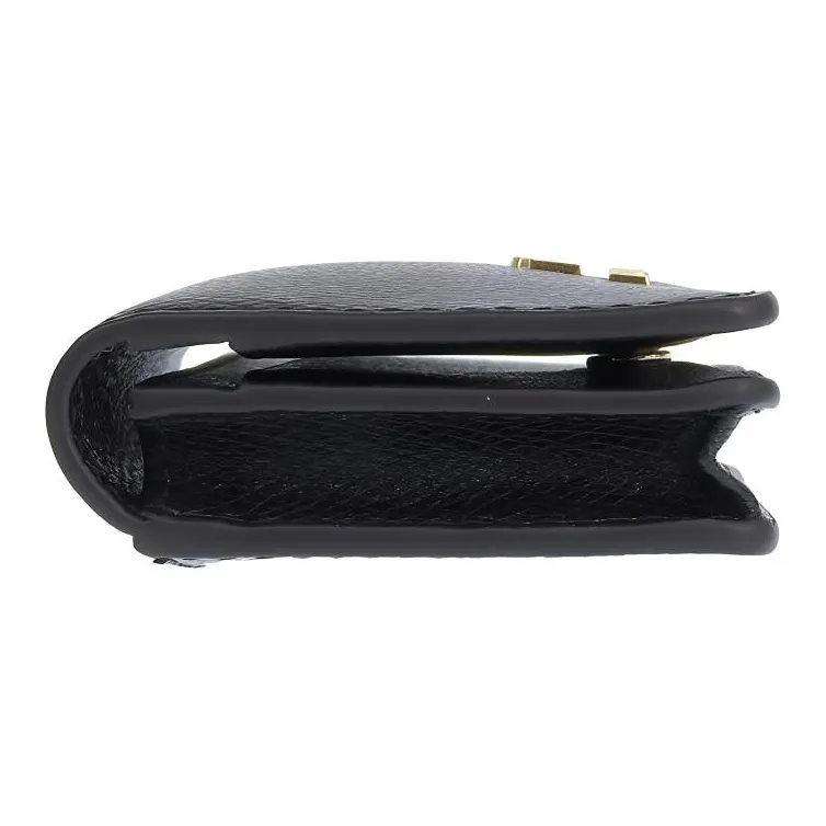 Furla Leather Card Holder Women's Black-3