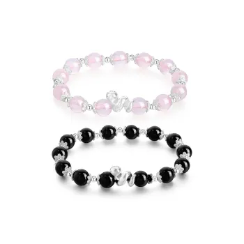 Lao Feng Xiang Crystal Bracelets Unisex