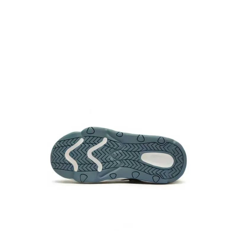 FILA KIDS BOA Cracked Shoes Cushioning, Wear Resistant Children's Basketball Shoes Gray White/Ranger Green Kids'-3