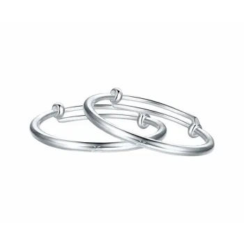 CHINA GOLD 999 Fine Silver Bangles Kids'
